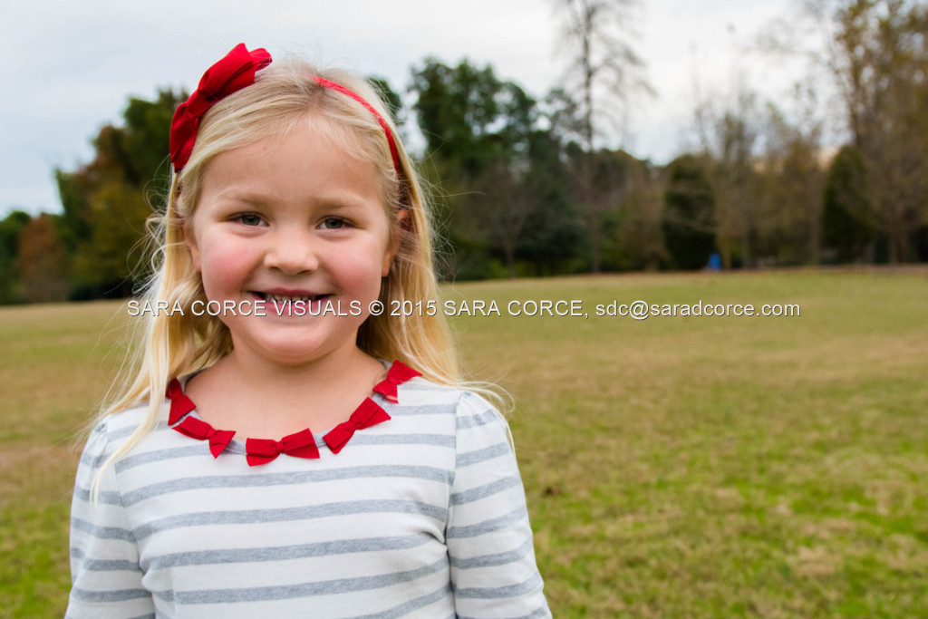 Greg and Lucy Noble stand for family portraits with their children Wesley and Kate at the Pinehurst Arboretum Park on Sunday, November 16, 2015 in Pinehurst, North Carolina.