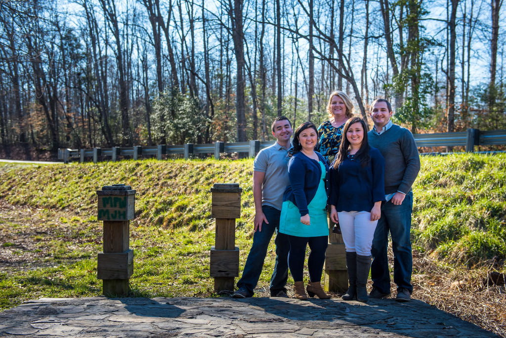 SARA CORCE/Sara Corce Visuals Dawn Vang and her immediate family stand and pose for a portrait session on February 17, 2016 in Troy, North Carolina.