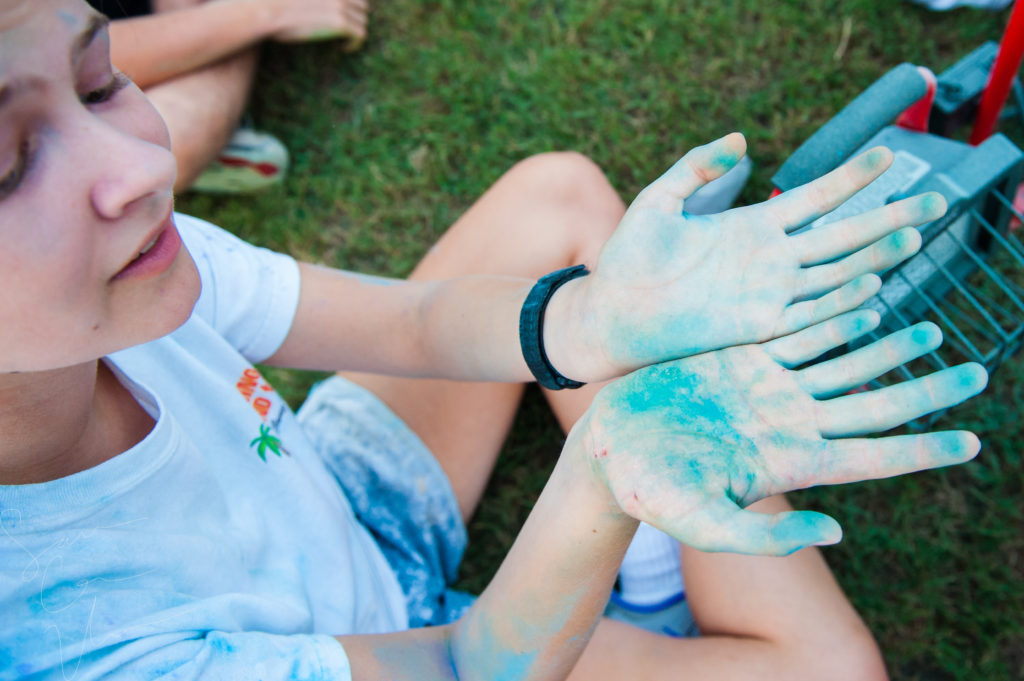 SARA CORCE/Sara Corce Visuals Selected Scenes from Monday, September 17, 2016 in Southern Pines, North Caroina/ YoungLife Paint Fight