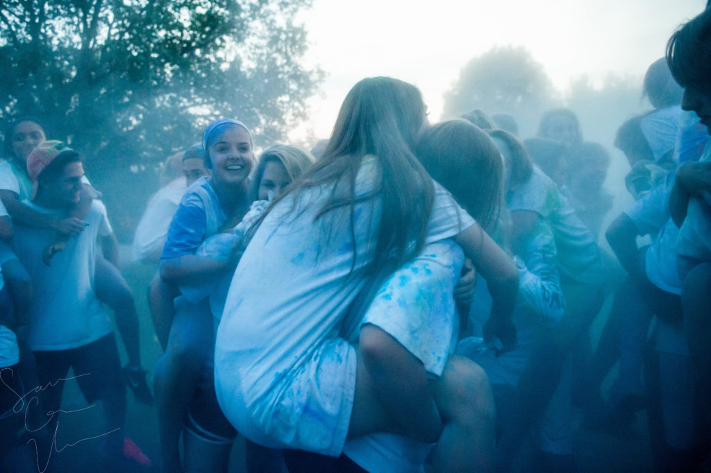 SARA CORCE/Sara Corce Visuals Selected Scenes from Monday, September 17, 2016 in Southern Pines, North Caroina/ YoungLife Paint Fight