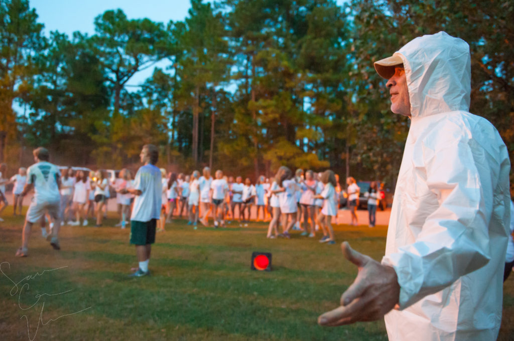 SARA CORCE/Sara Corce Visuals Selected Scenes from Monday, September 17, 2016 in Southern Pines, North Caroina/ YoungLife Paint Fight