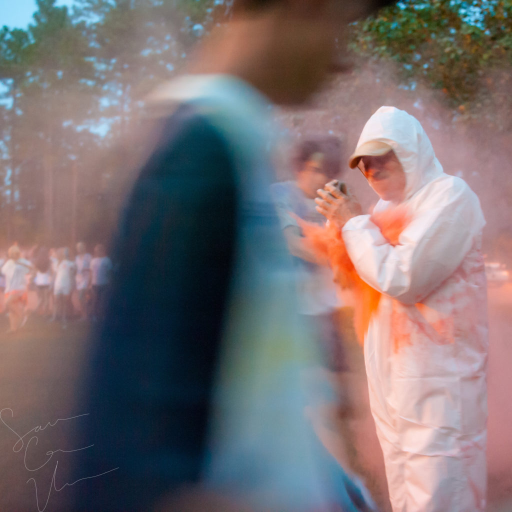 SARA CORCE/Sara Corce Visuals Selected Scenes from Monday, September 17, 2016 in Southern Pines, North Caroina/ YoungLife Paint Fight